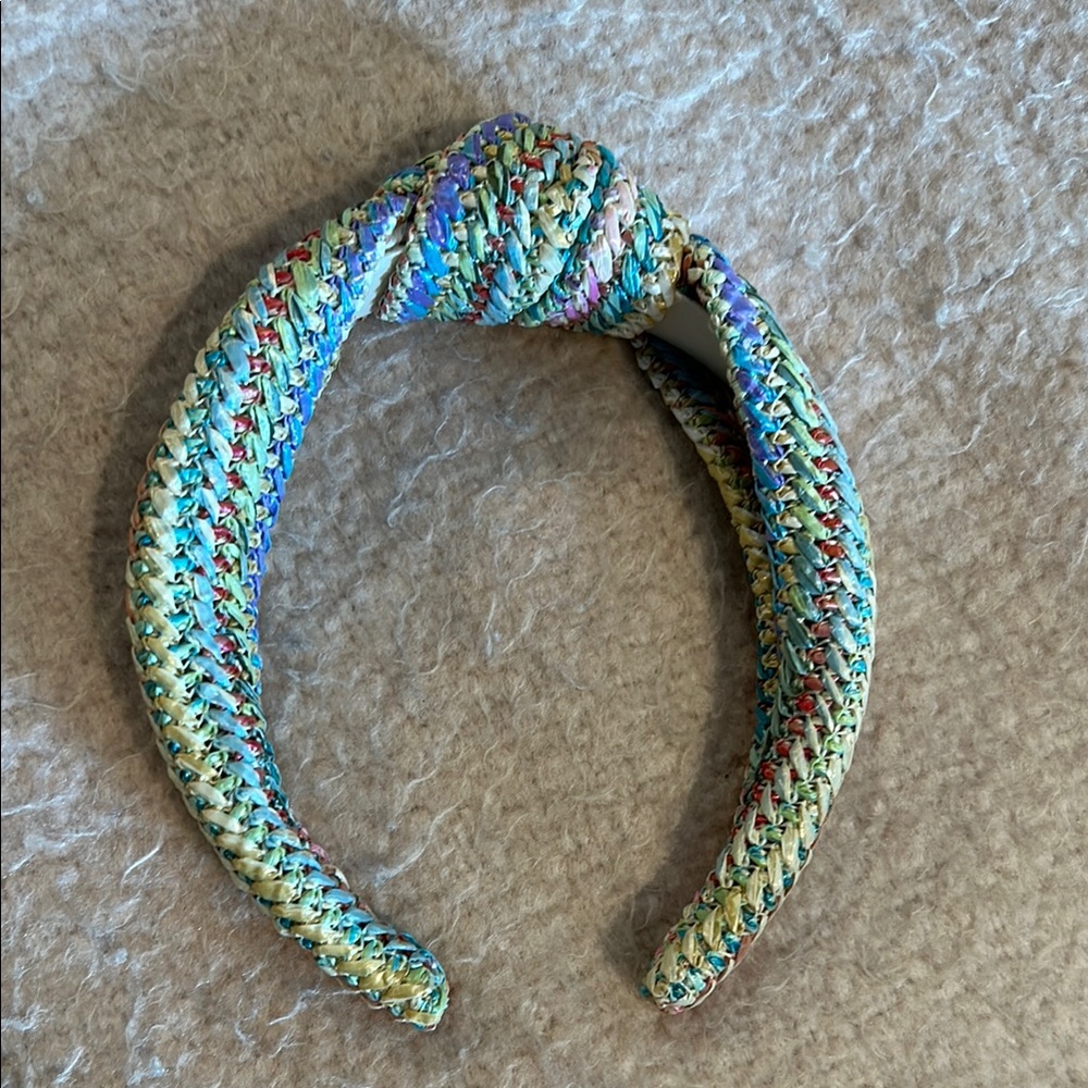 Multicolor Braided Headband